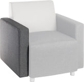 Cube Modular Interchangeable Fabric Armrest Only Dark Grey - 6971 DD